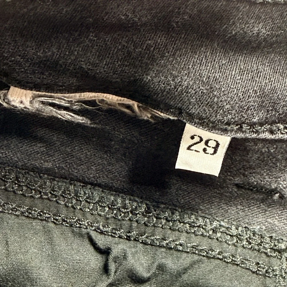 Closed‎ Skinny Pusher Jeans Size 29 Washed Black High Rise Italy Candiani Denim